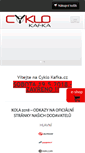 Mobile Screenshot of cyklo-kafka.cz